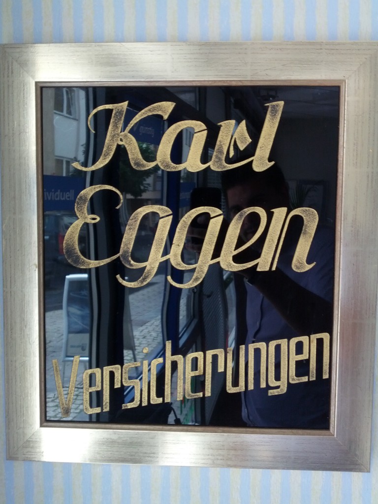 Karl Eggen Versicherungen Schild